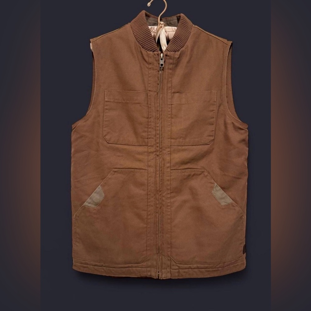 NEW Venado canvas mens concealed carry brown vest
